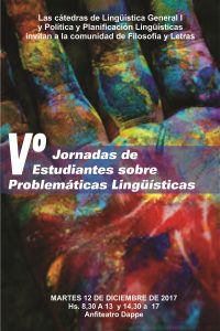 Quintas Jornadas Estudiantes de Problemáticas Lingüísticas