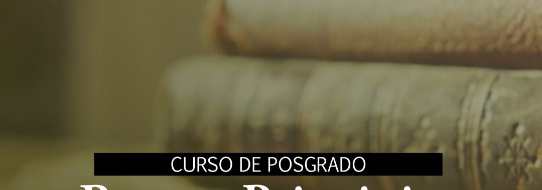 Afiche posgrado "Bases y principios para el estudio de la lengua española"